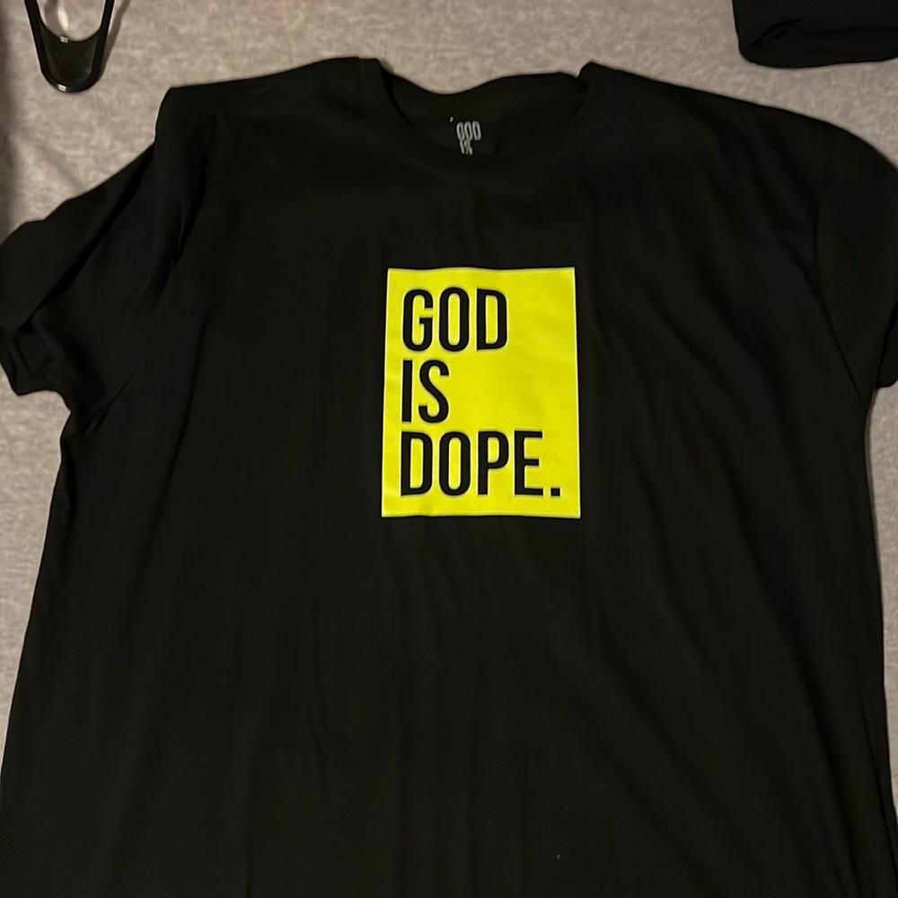 God Is Dope Short Sleeve Shirt